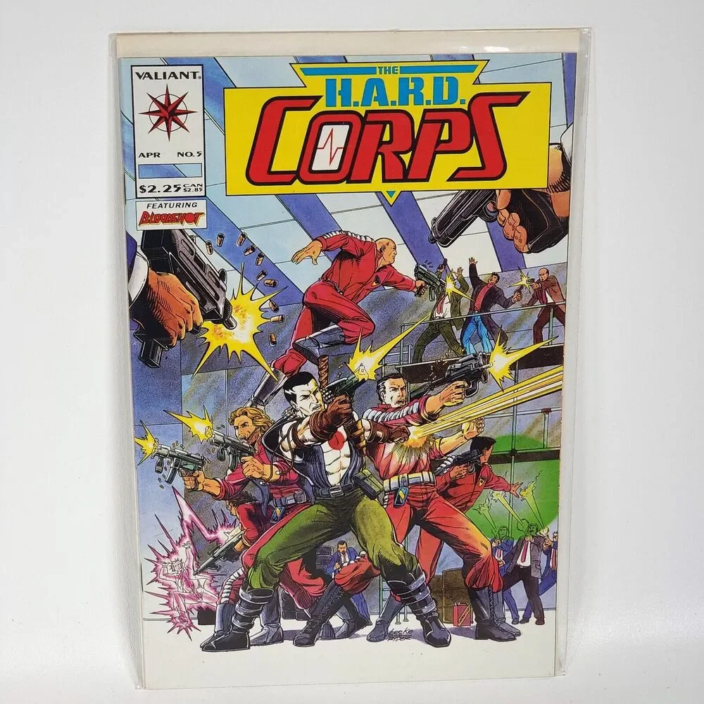 5 Book Lot‎ HARD Corps 1A, 5A, 13, 17, 18 Lee Layton | Valiant Comics Vol 1 1994